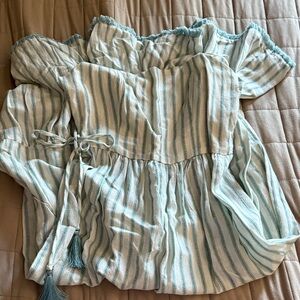 Altar’d State Striped Maxi Dress